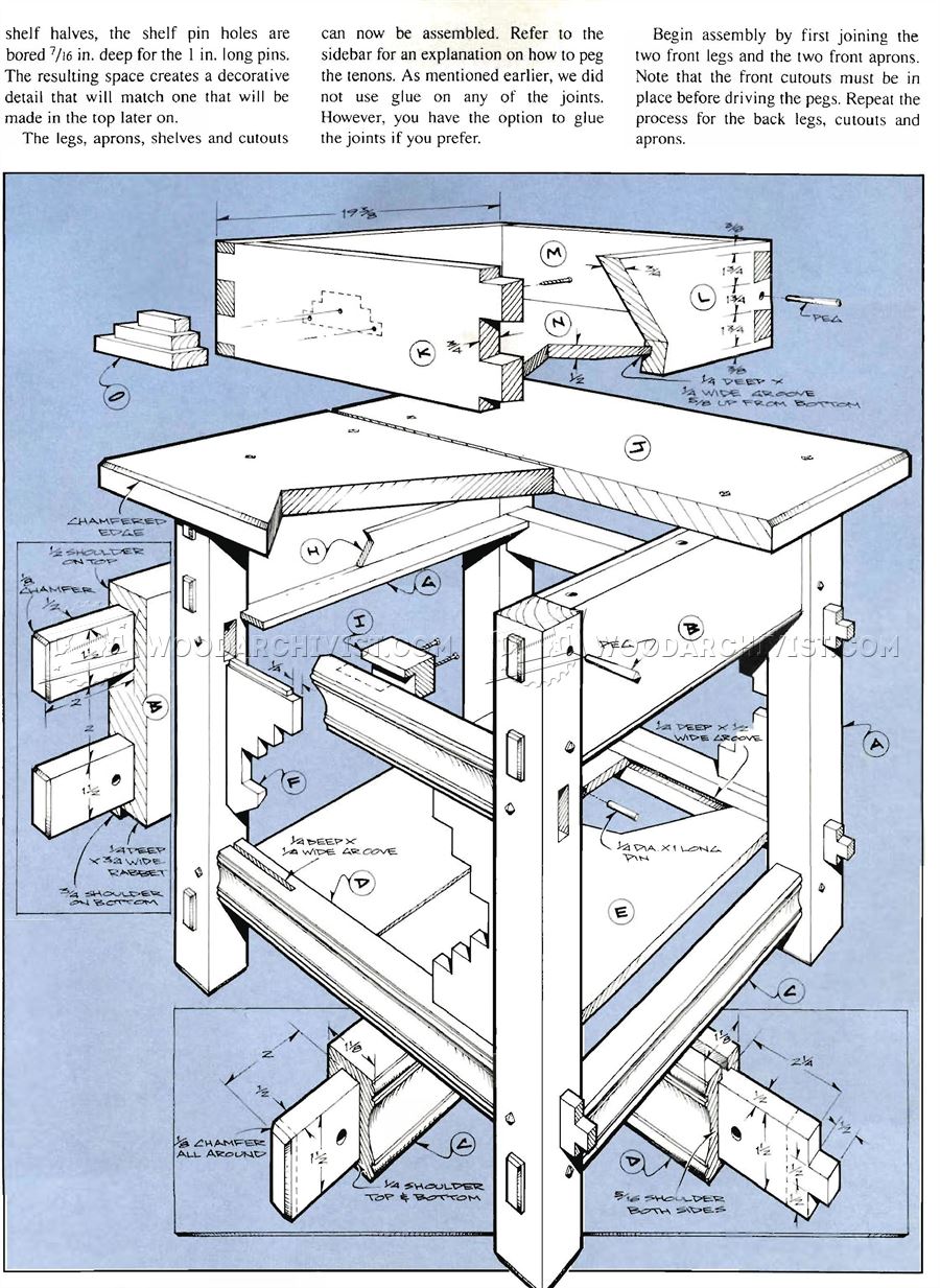 Santa Fe Table Plans