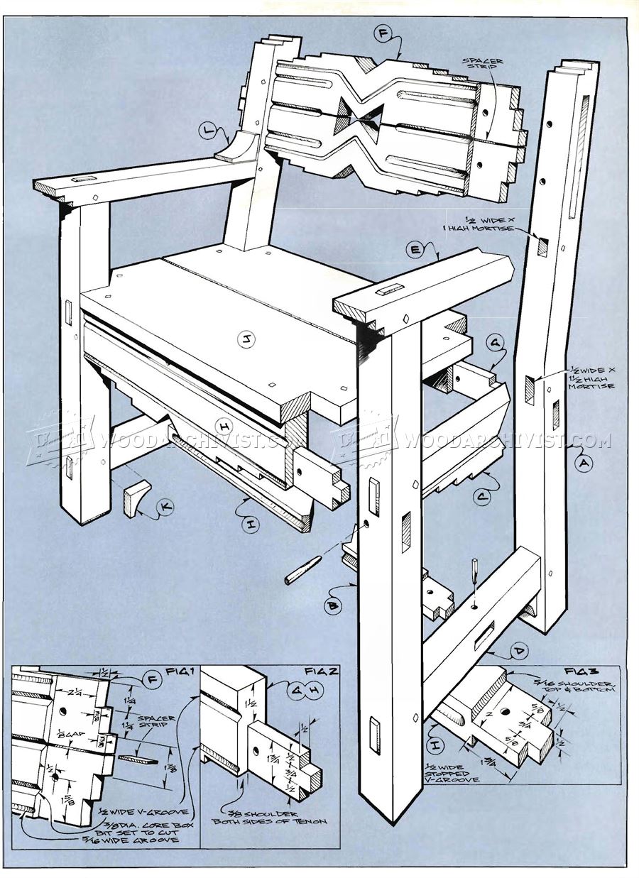 Santa Fe Chair Plans