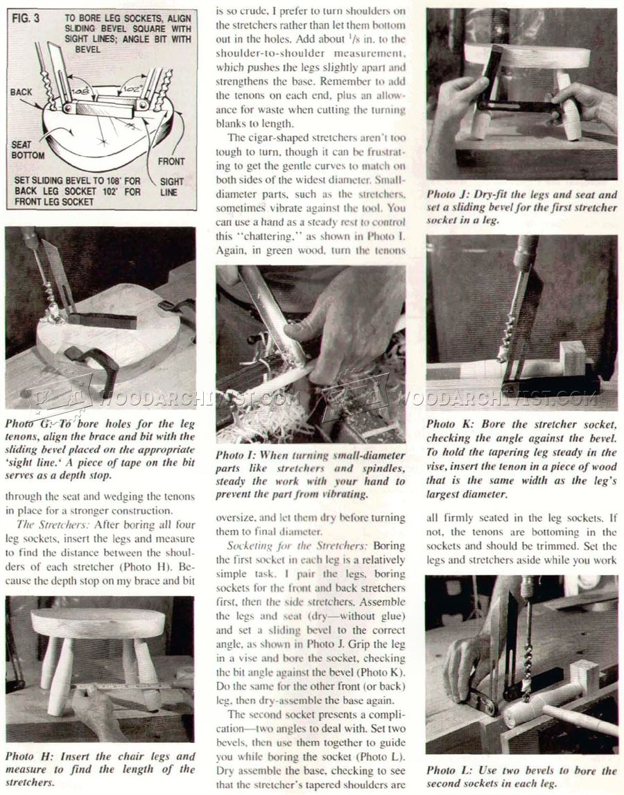 Children's Windsor Chair Plans