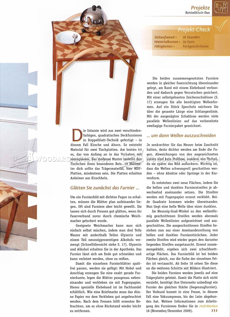 Side Table Plans