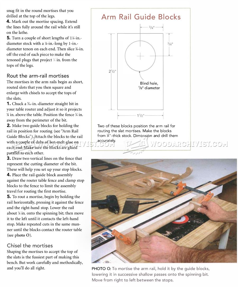 Storage Bench Plans