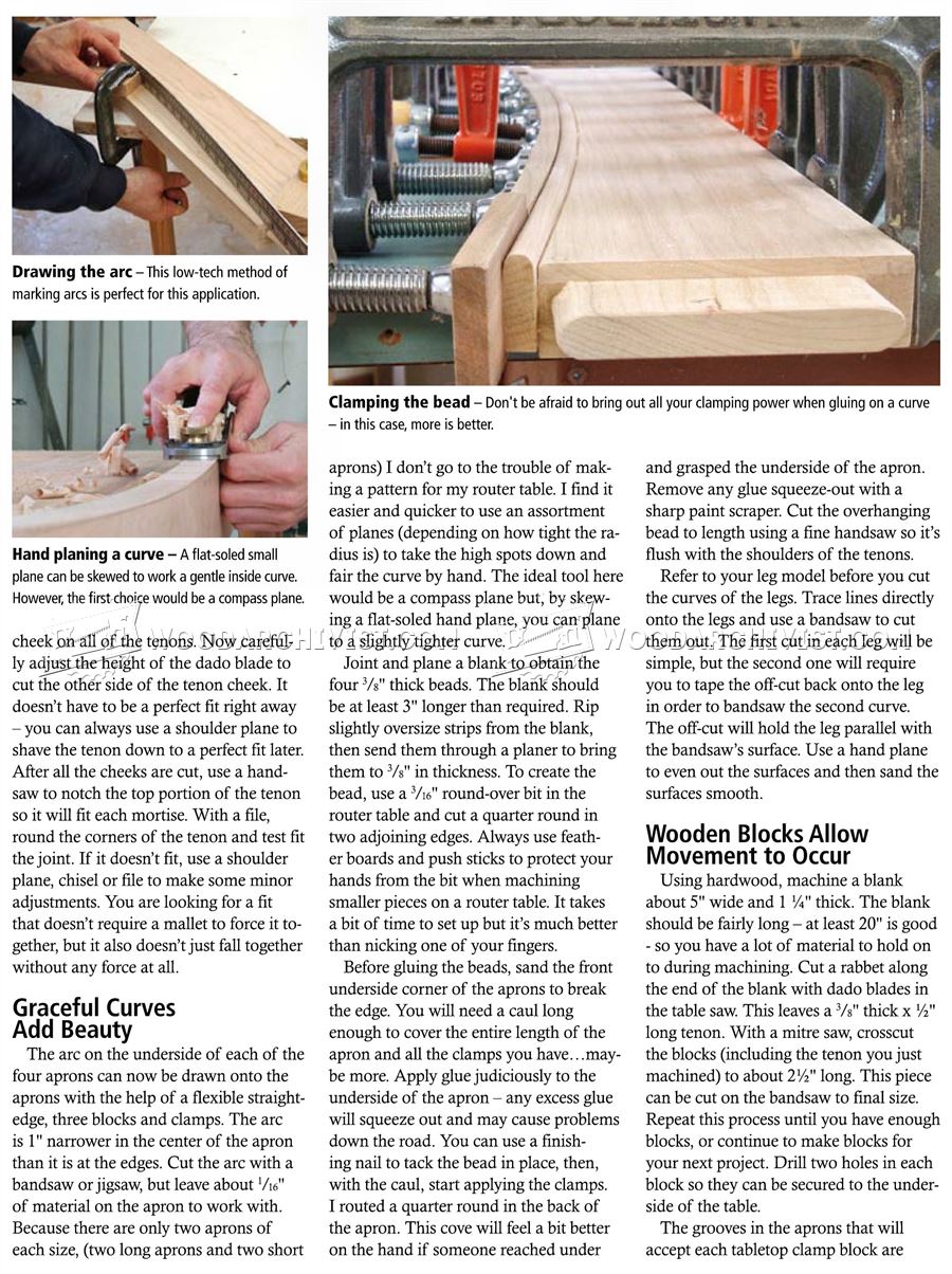 Dining Table Plans