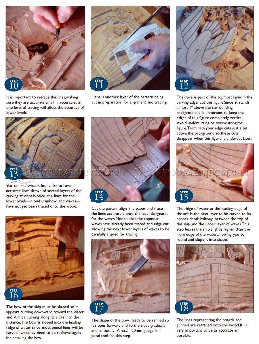 Noah’s Ark Carving - Wood Carving Patterns