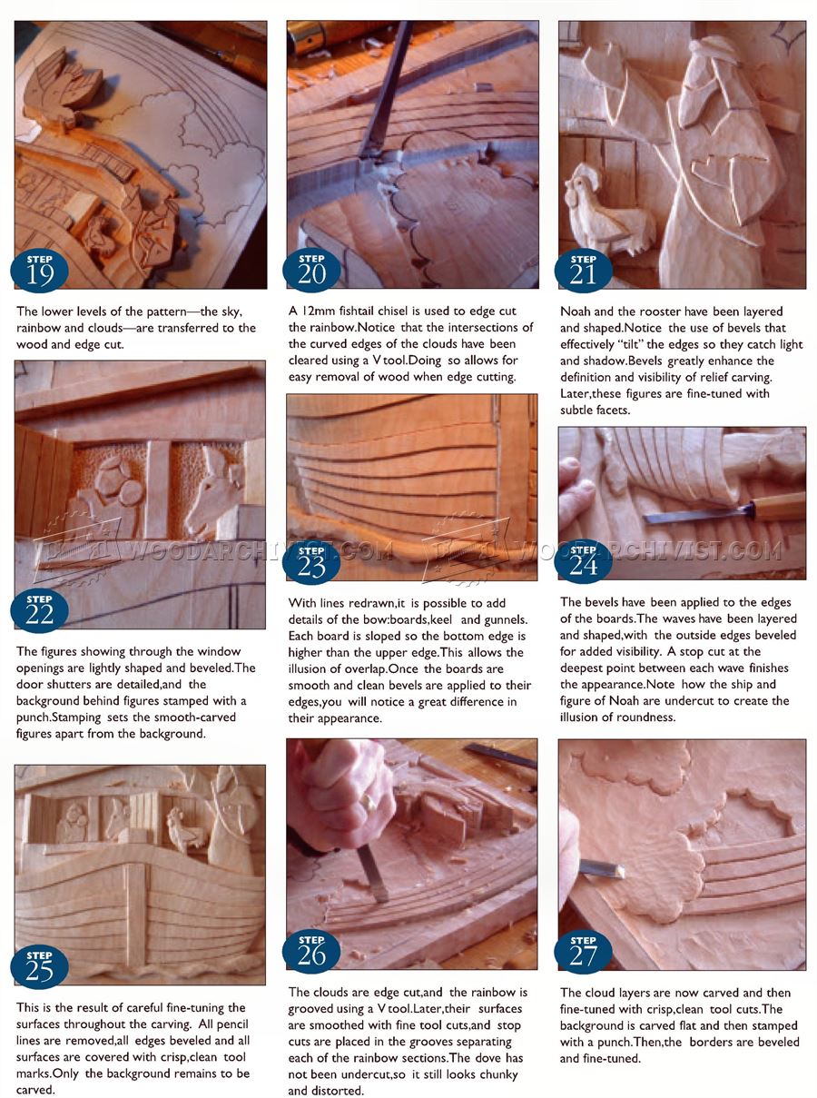 Noah’s Ark Carving - Wood Carving Patterns