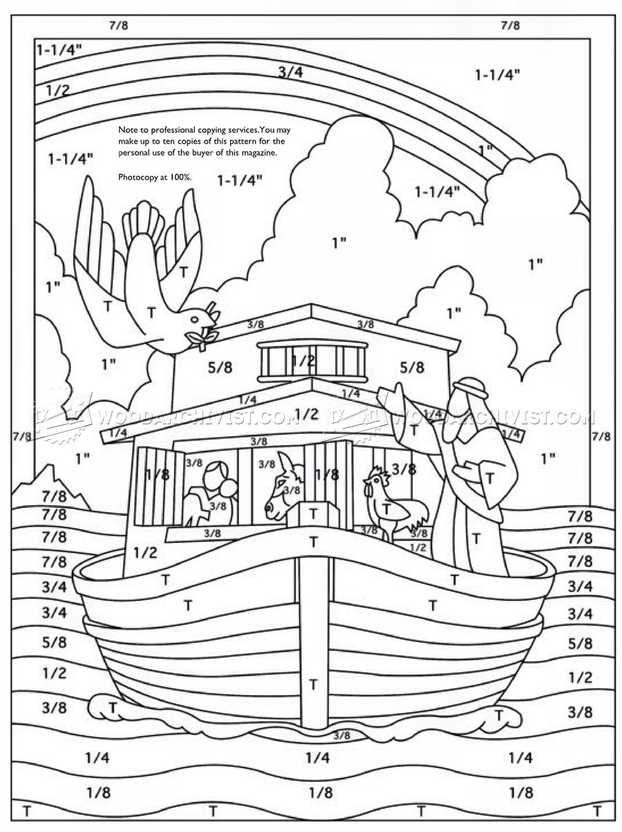 Noah’s Ark Carving - Wood Carving Patterns