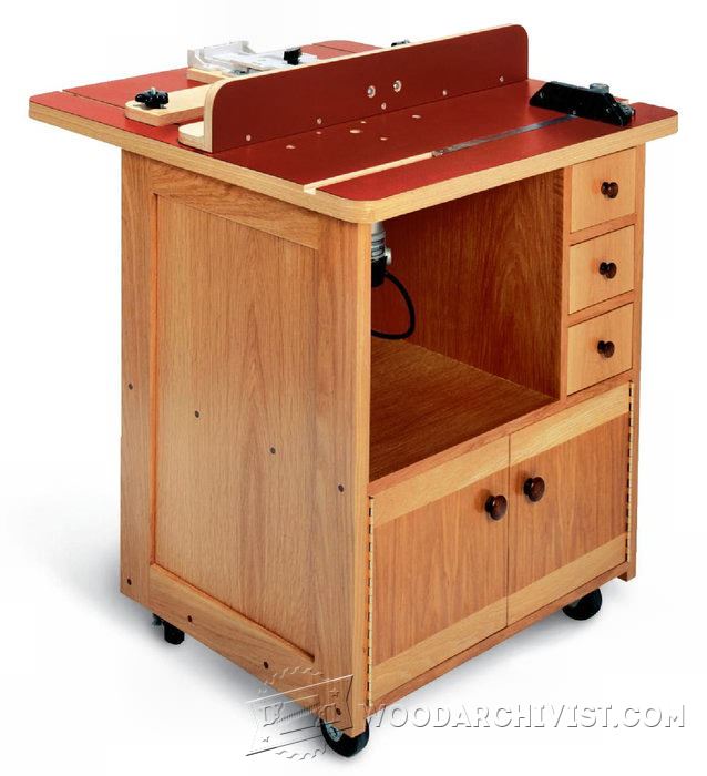 Custom Router Table Plans • WoodArchivist