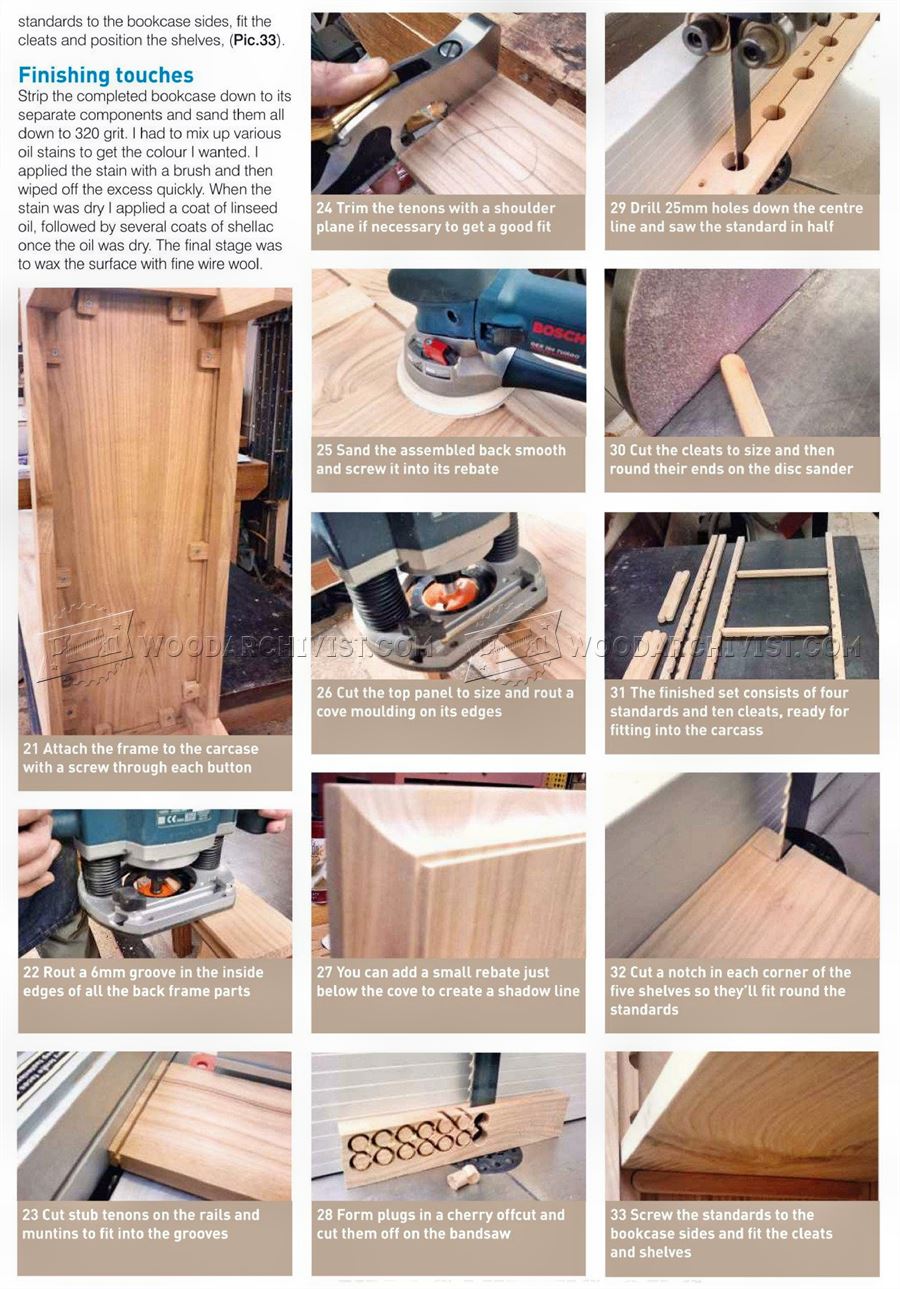 Bookcase Plans