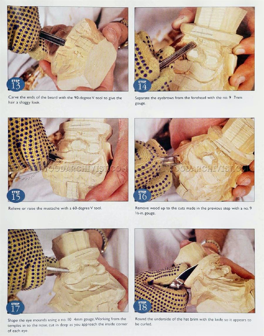 Carving Santa Sam - Wood Carving Patterns