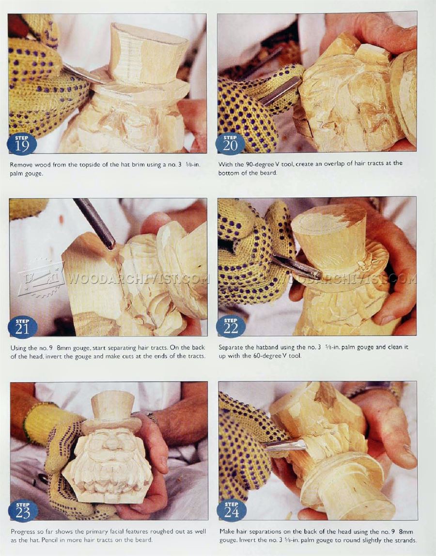 Carving Santa Sam - Wood Carving Patterns