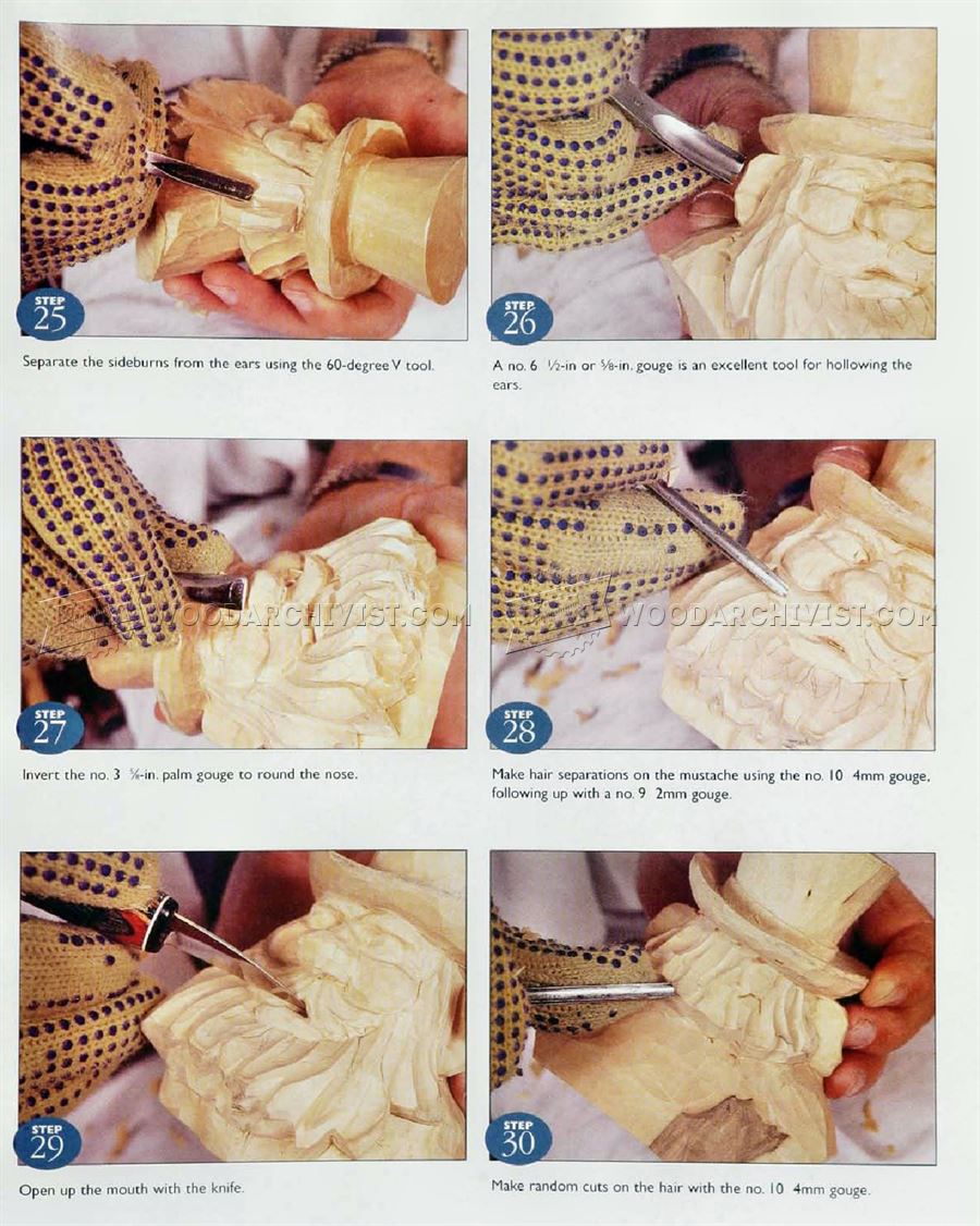 Carving Santa Sam - Wood Carving Patterns