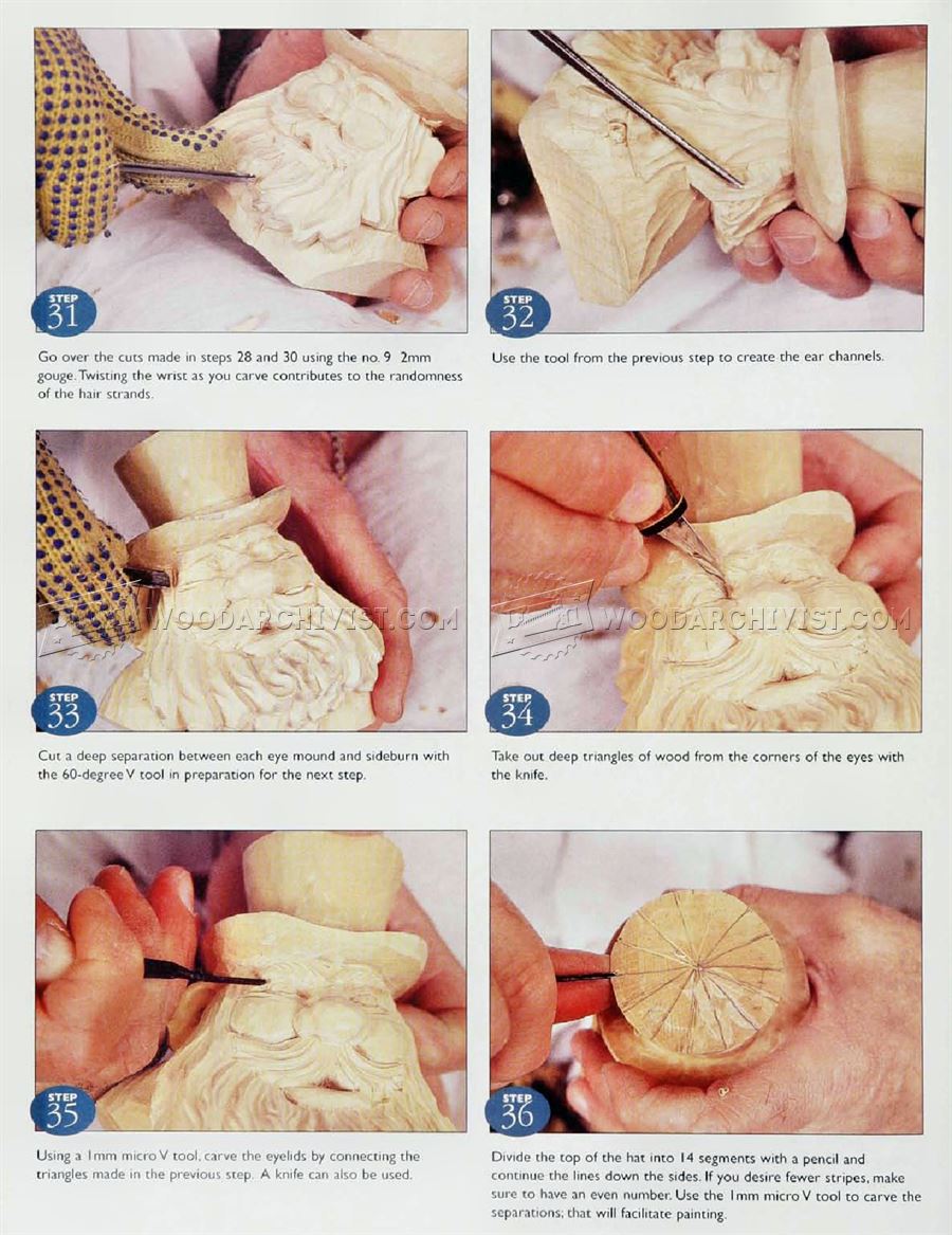 Carving Santa Sam - Wood Carving Patterns