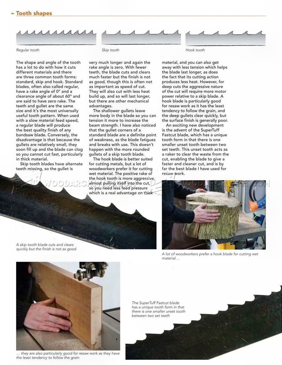 Which Band Saw Blades to Use and Why