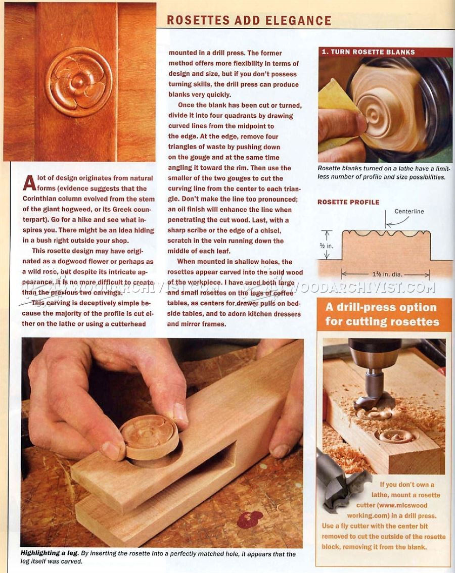 Carving Furniture - Wood Carving Patterns