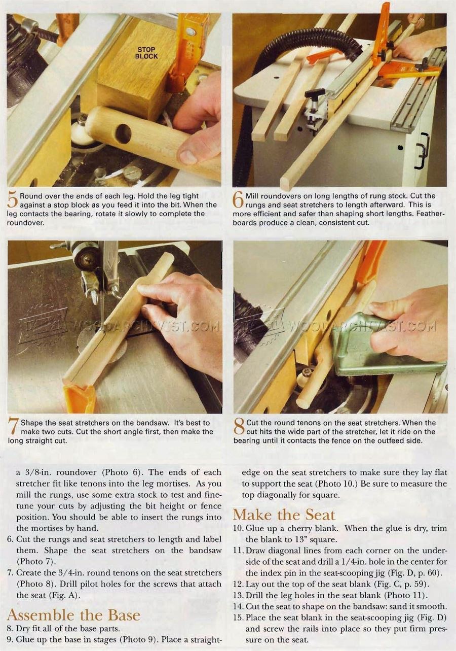 Bar Stool Plans