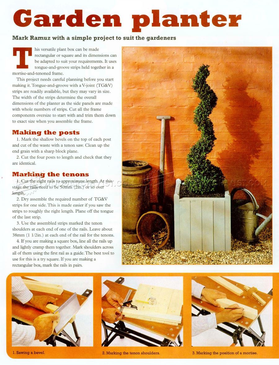 Garden Planter Plans