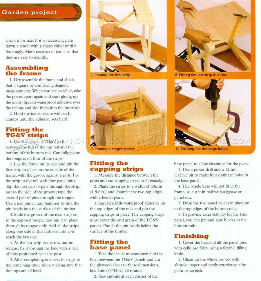 Garden Planter Plans