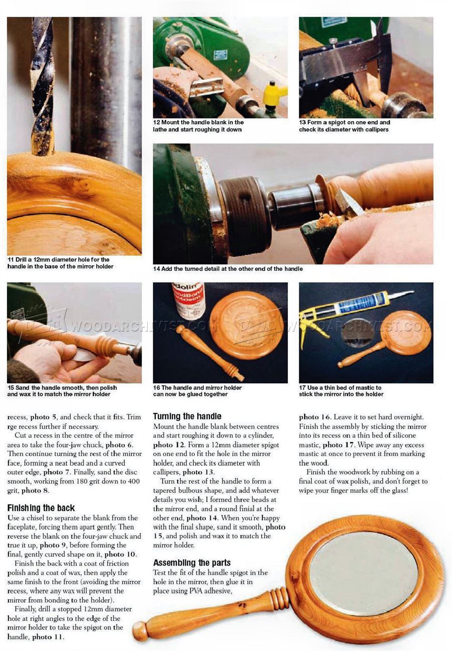 Daily Mirror - Woodturning Projects