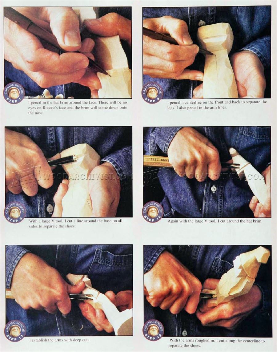 Roscoe Carving - Wood Carving Patterns