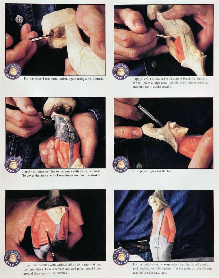 Roscoe Carving - Wood Carving Patterns