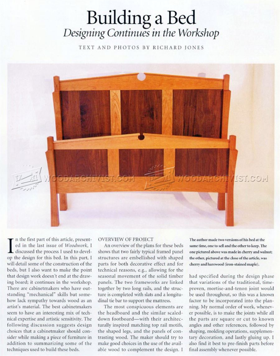Building a Bed
