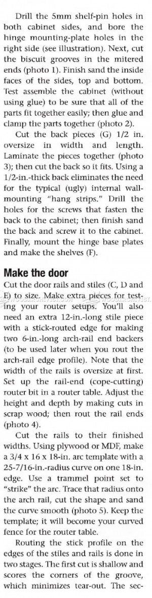 Classic Medicine Cabinet Plans
