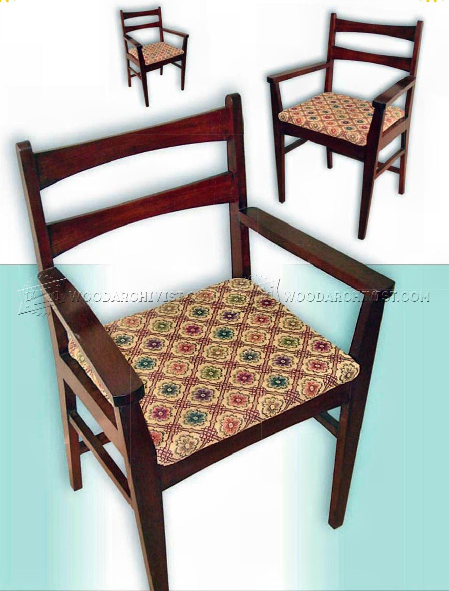 Mahogany Carver Chair Plans