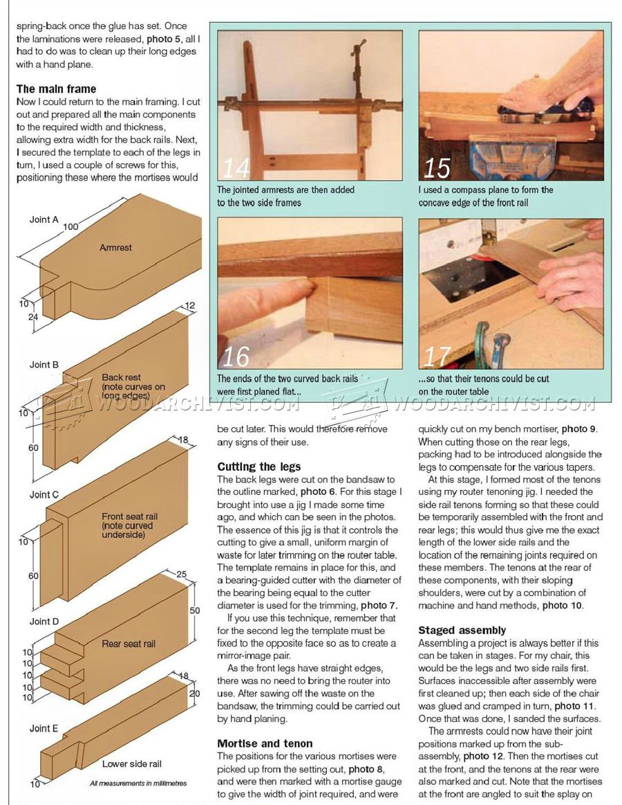 Mahogany Carver Chair Plans