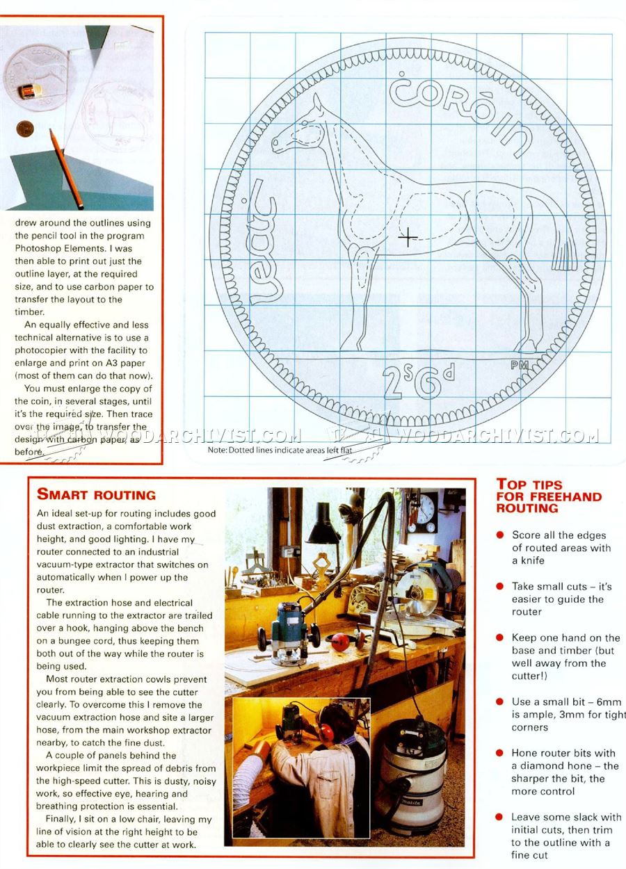 Relief Coins - Relief Carving Patterns