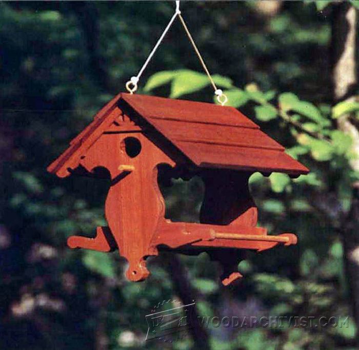 Bird Feeder Plans • WoodArchivist