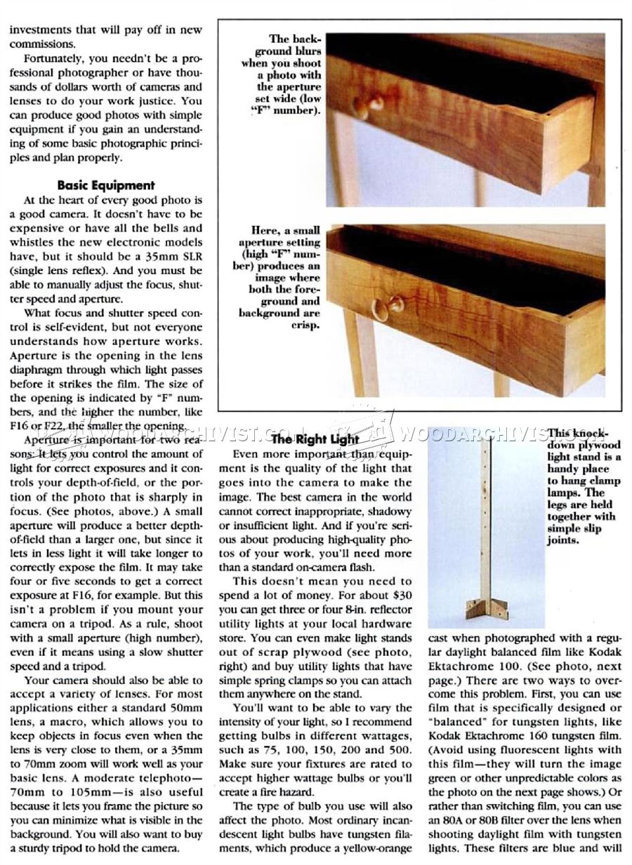 Photographing Furniture Tips and Techniques