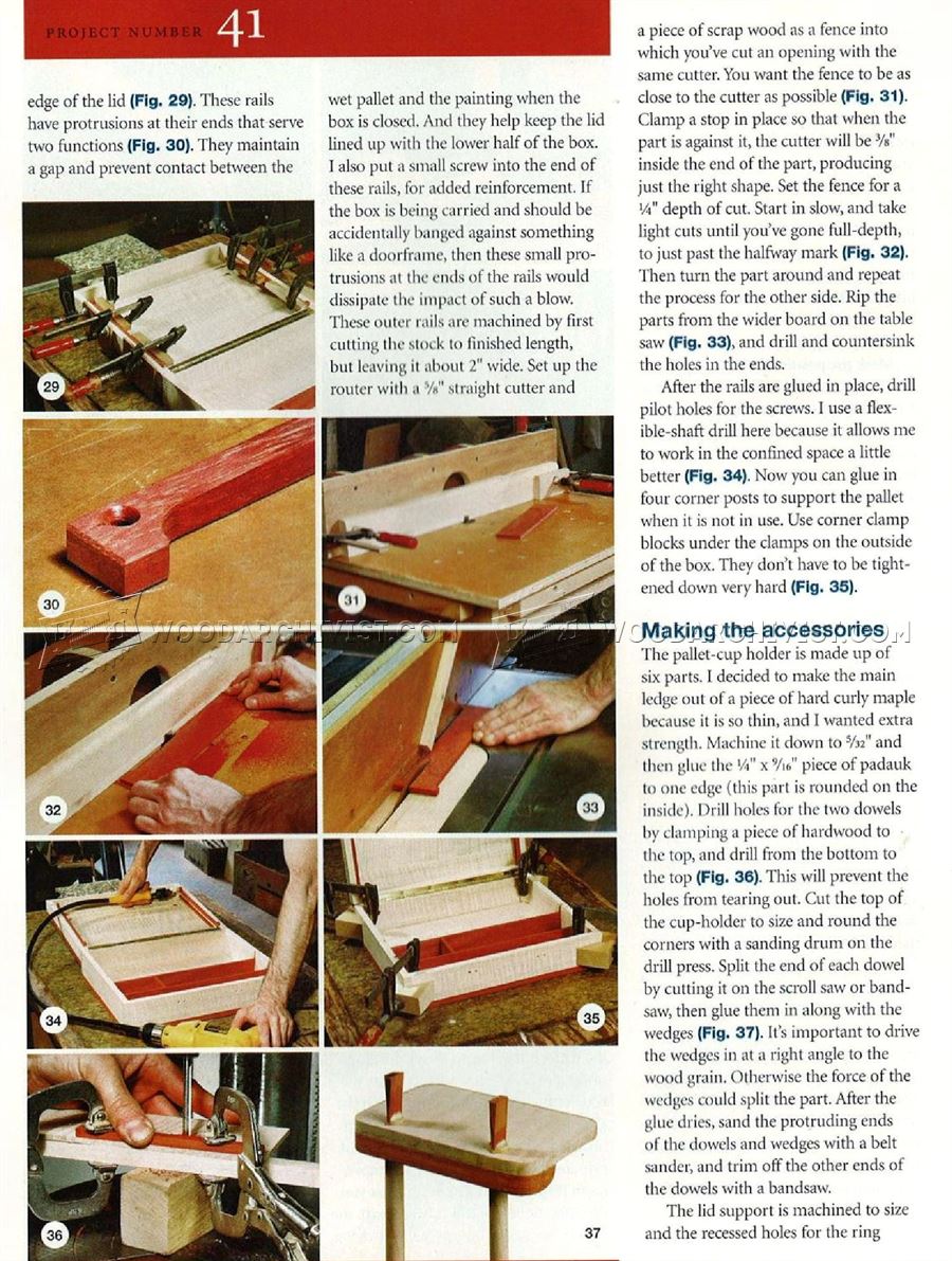 Painting Box Plans