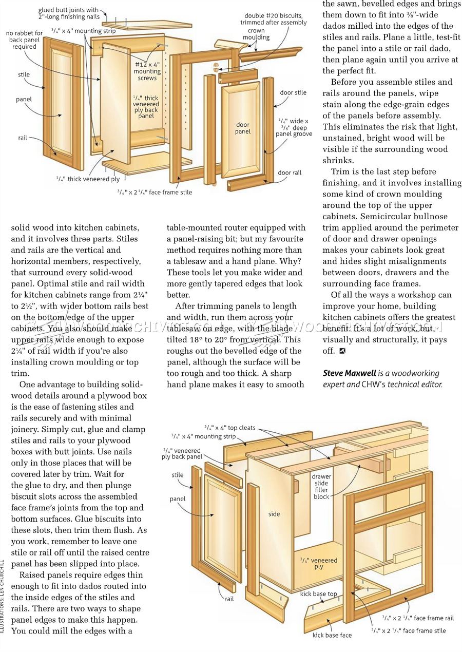 Classic Cabinets Plans