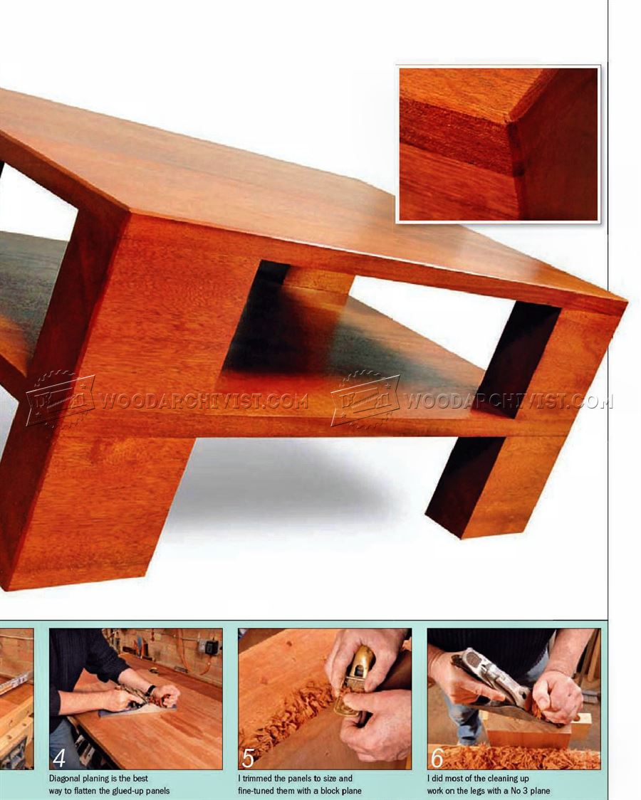 Chunky Coffee Table Plans