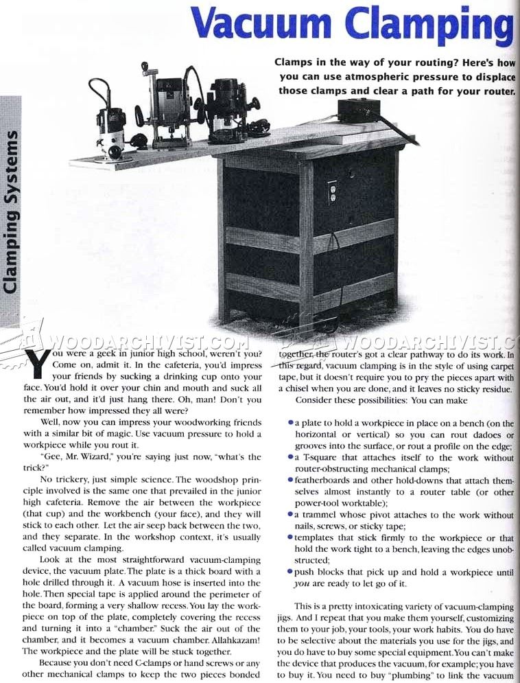 Vacuum Clamping