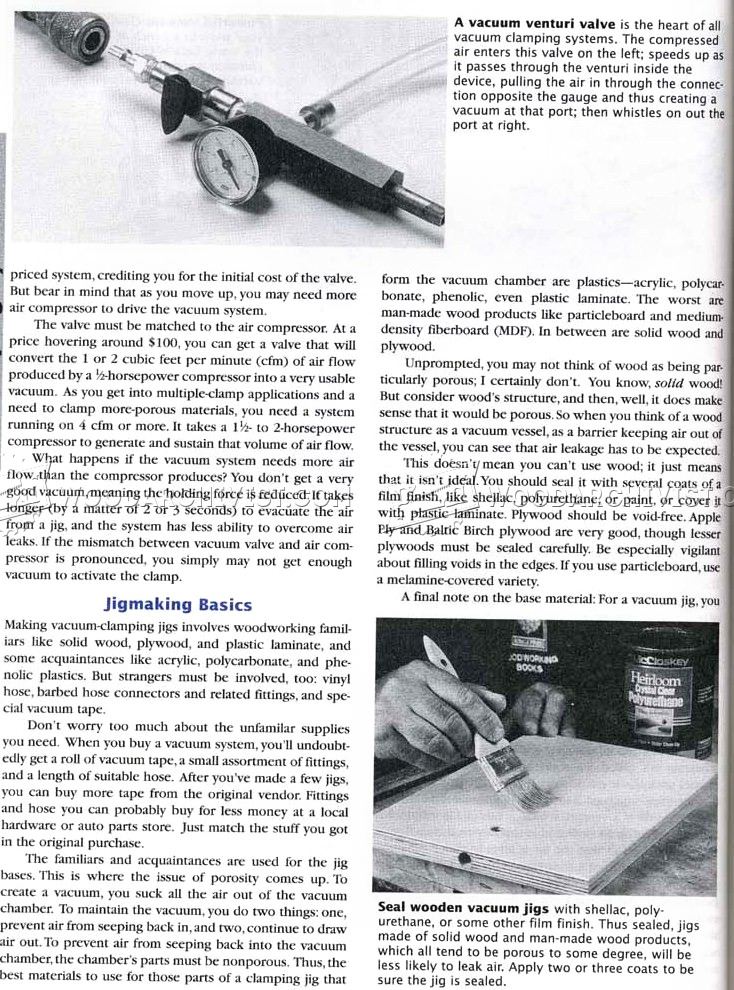 Vacuum Clamping