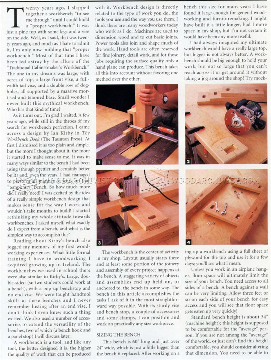 Making a Workbench