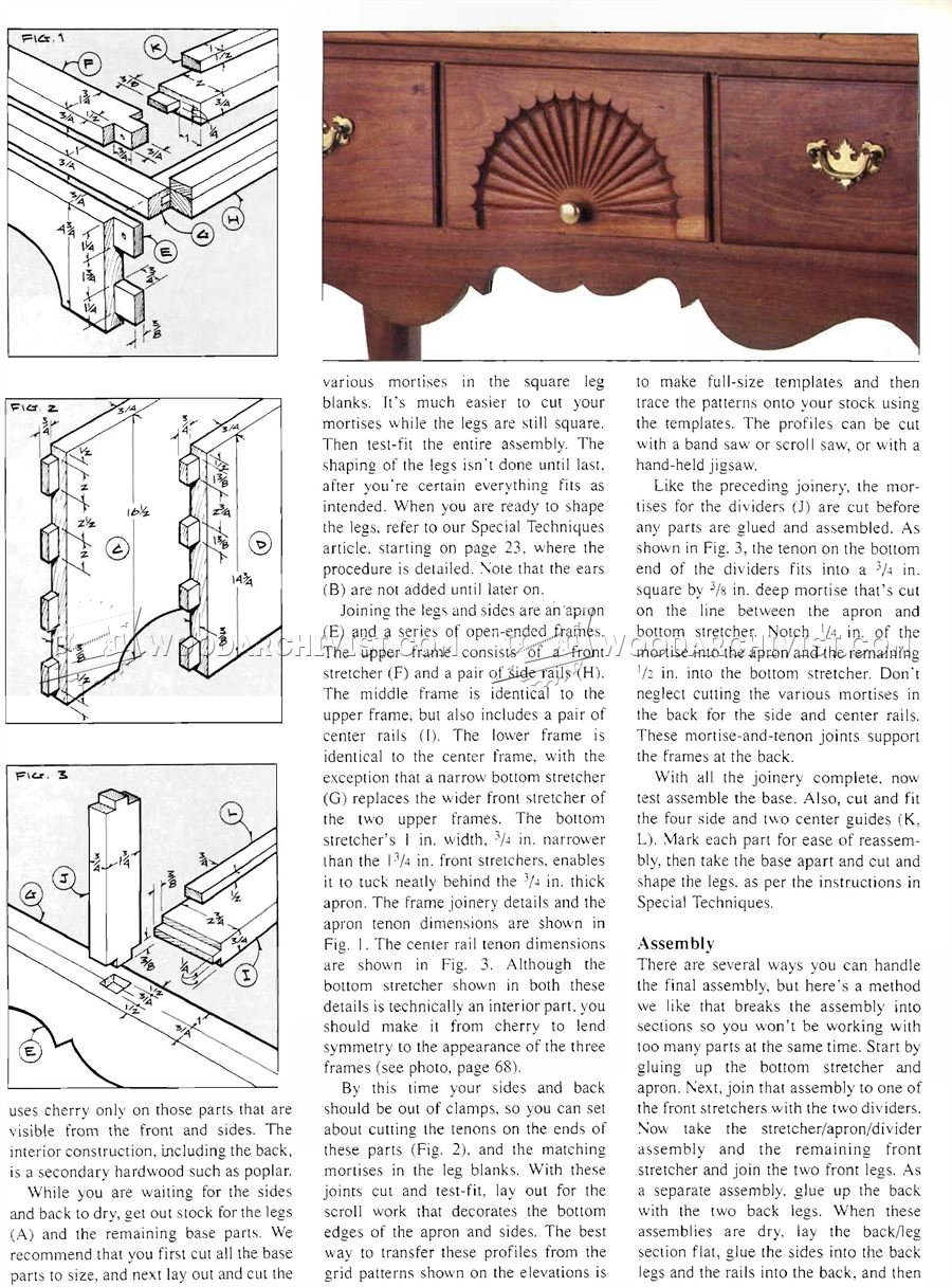 Connecticut River Valley Highboy Plans