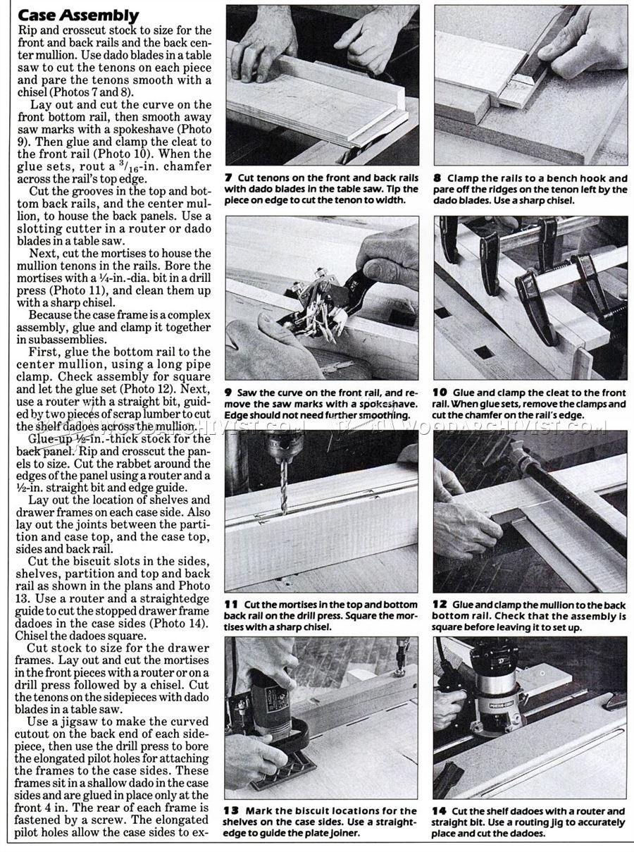Curly Maple Dresser Plans