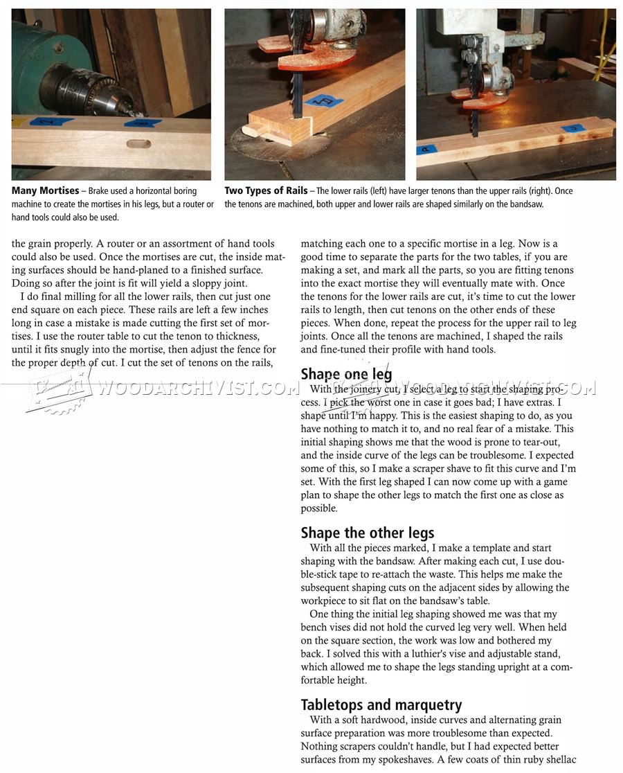 Side Table Plans