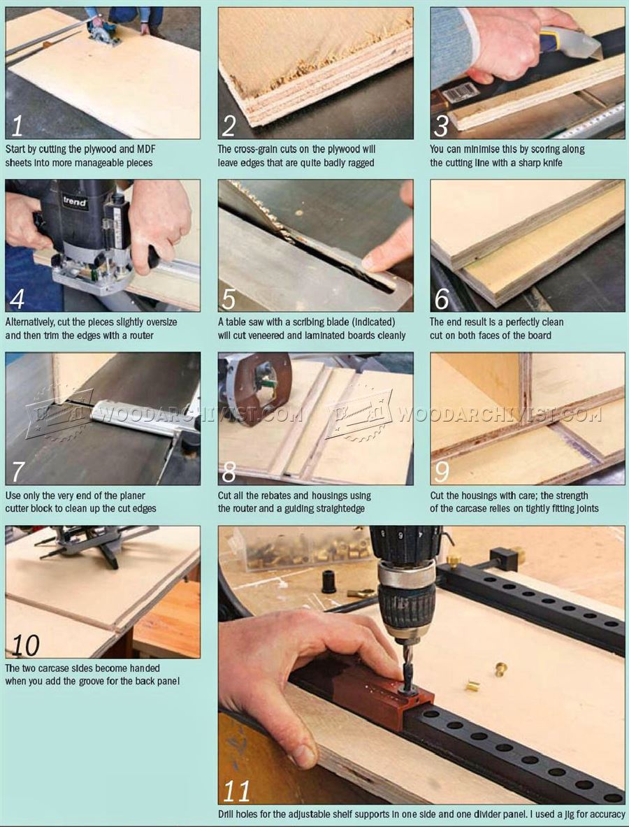 Miter Saw Station Plans
