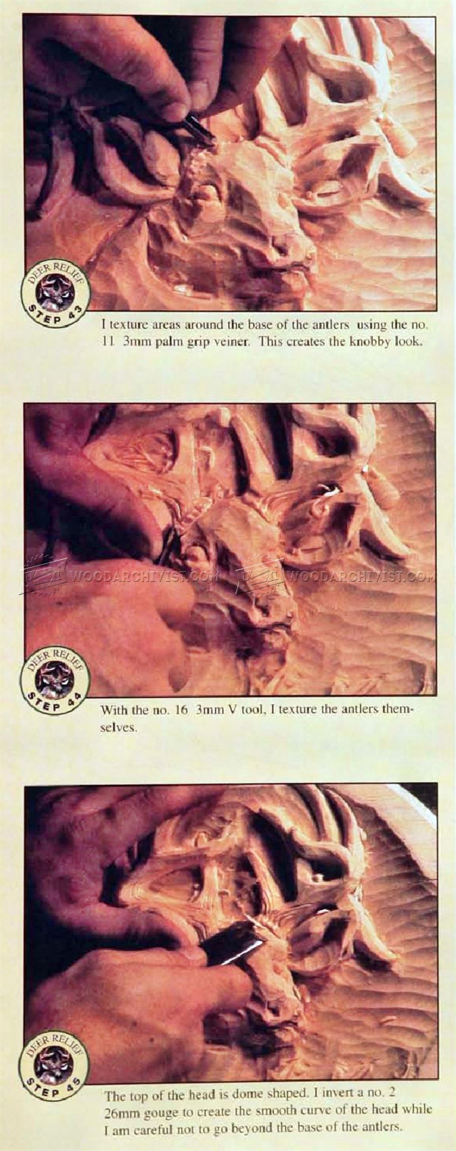 Relief Carving Coat Rack