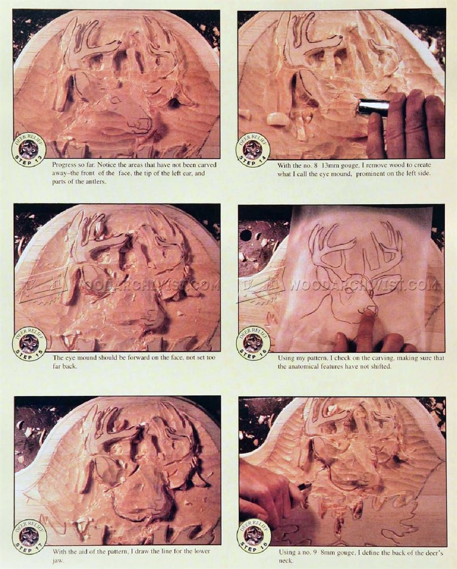 Relief Carving Coat Rack