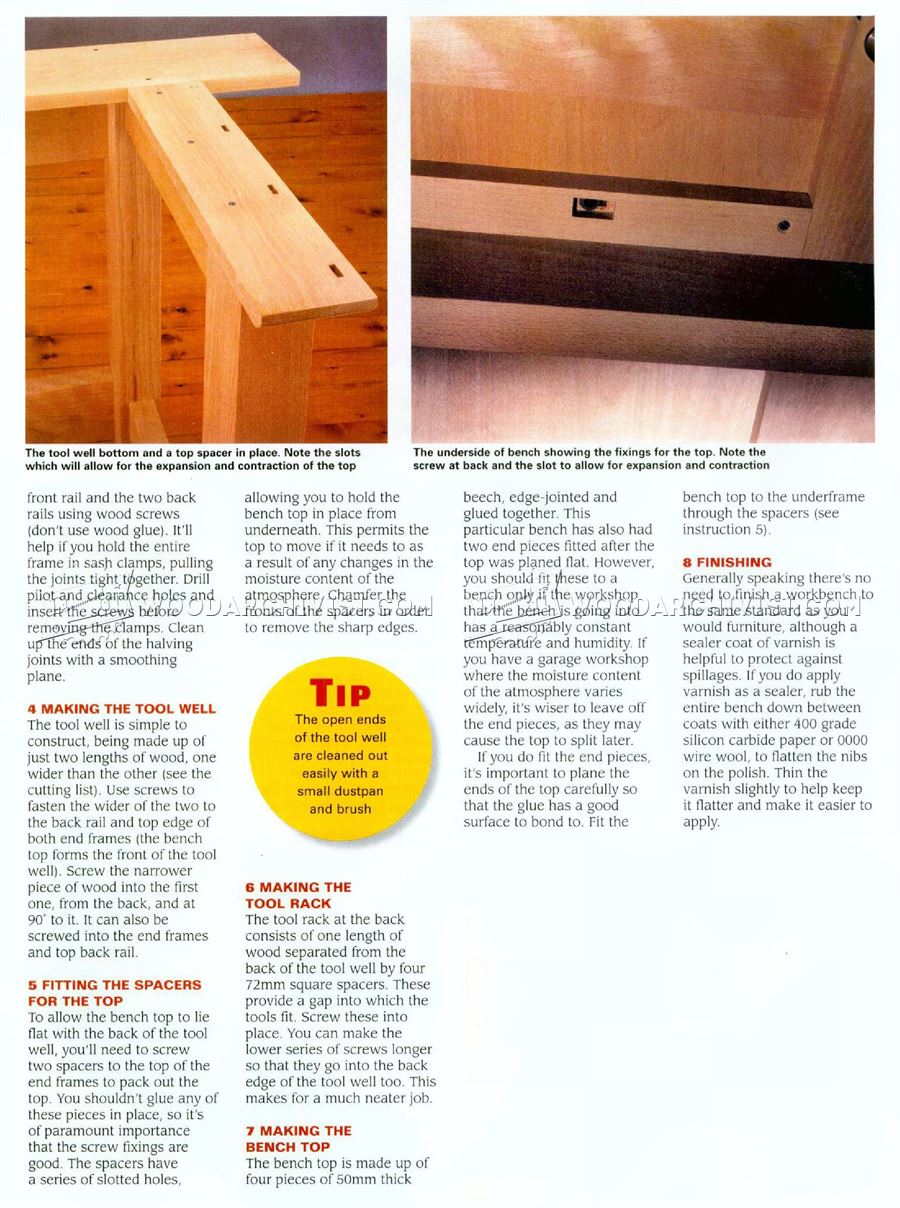 Woodwork Bench Plans