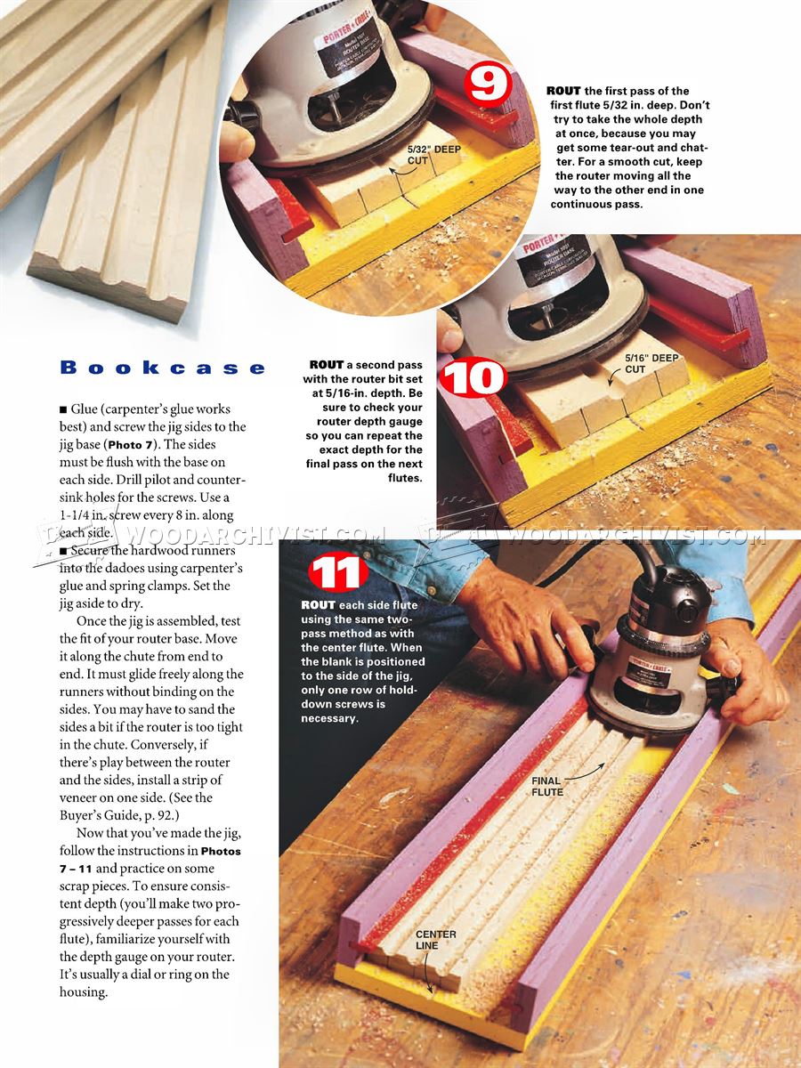 Traditional Bookcase Plans