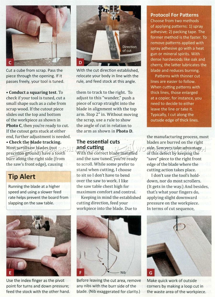 Secrets for Scrollsawing Success