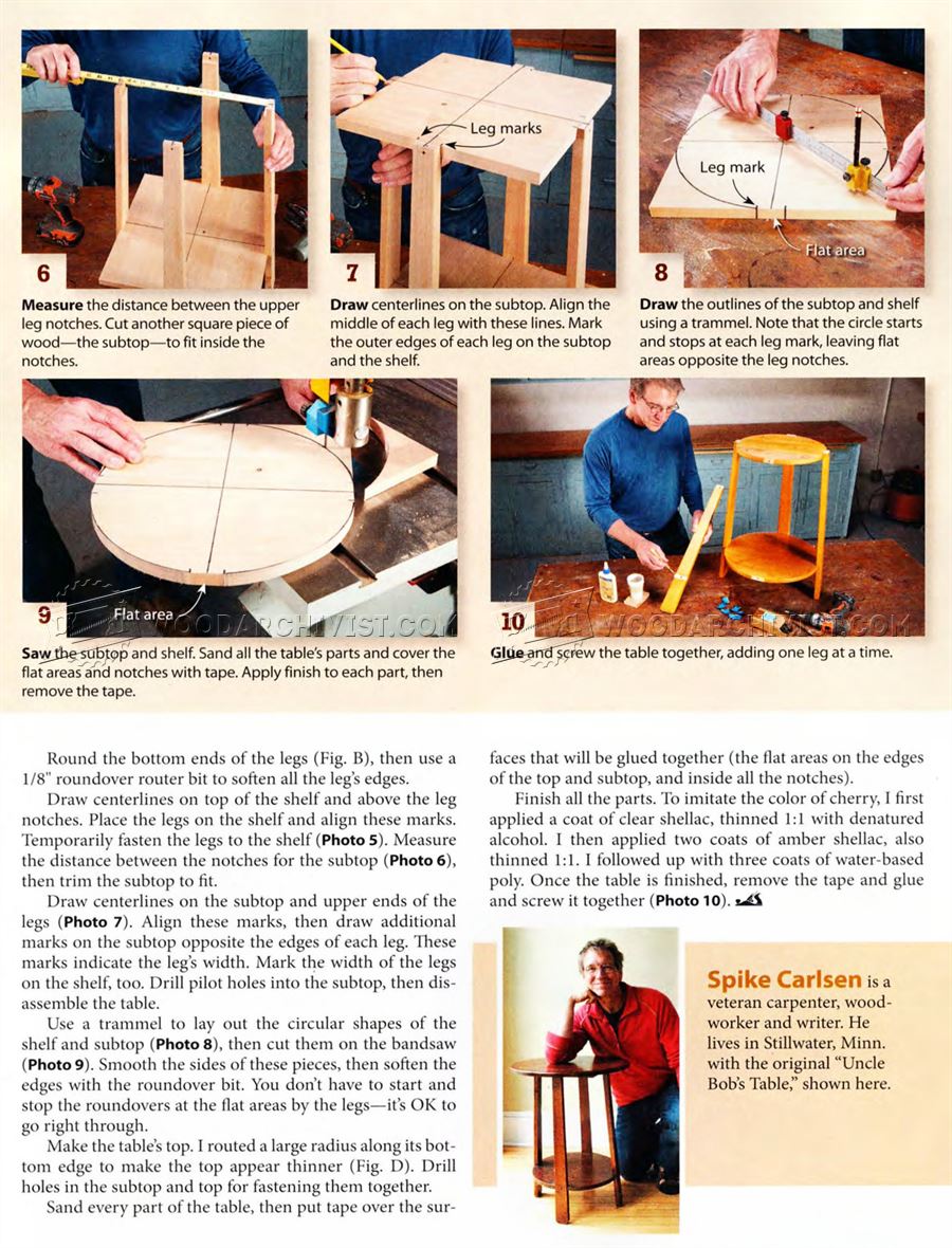 Side Table Plans