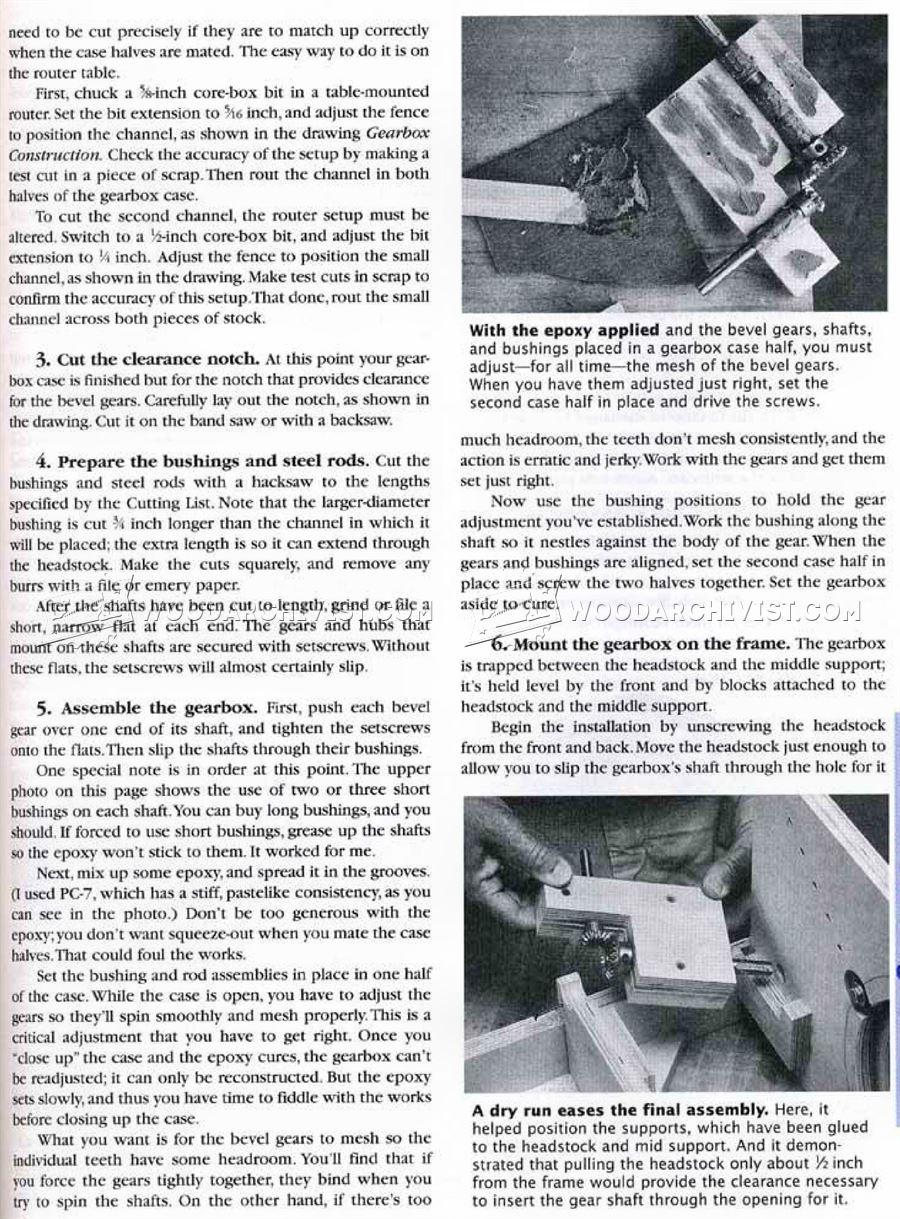 Router Lathe Plan