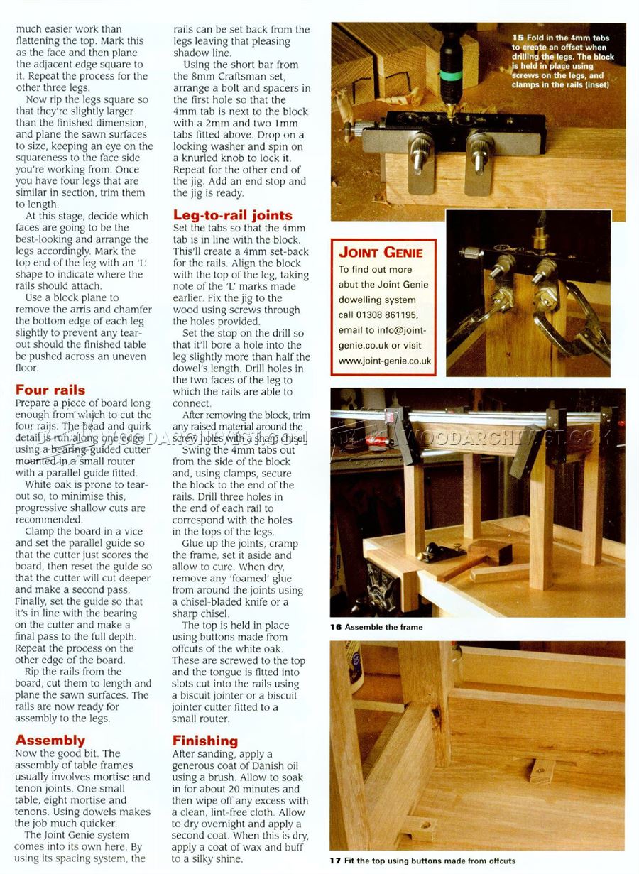 Coffee Table Plan