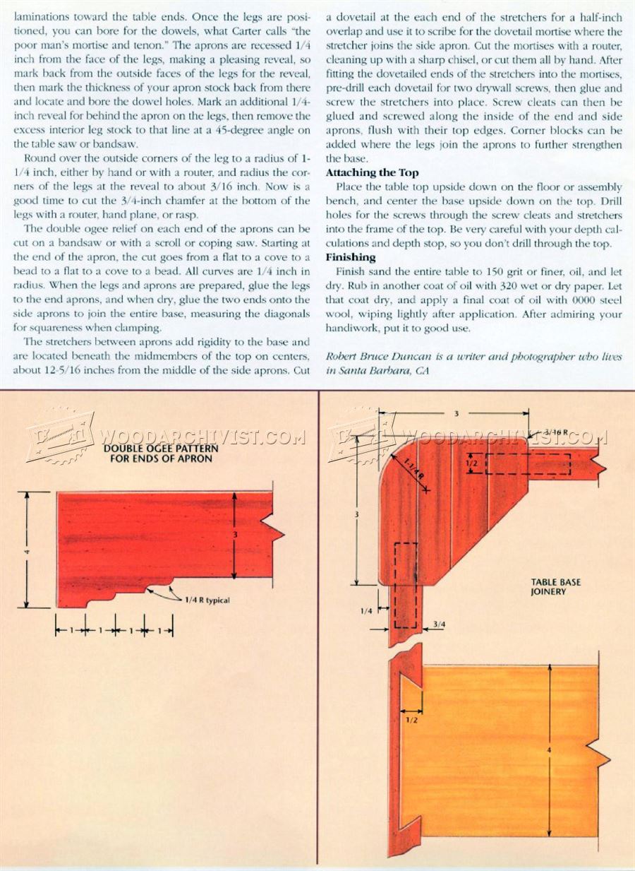 Coffee Table Plans