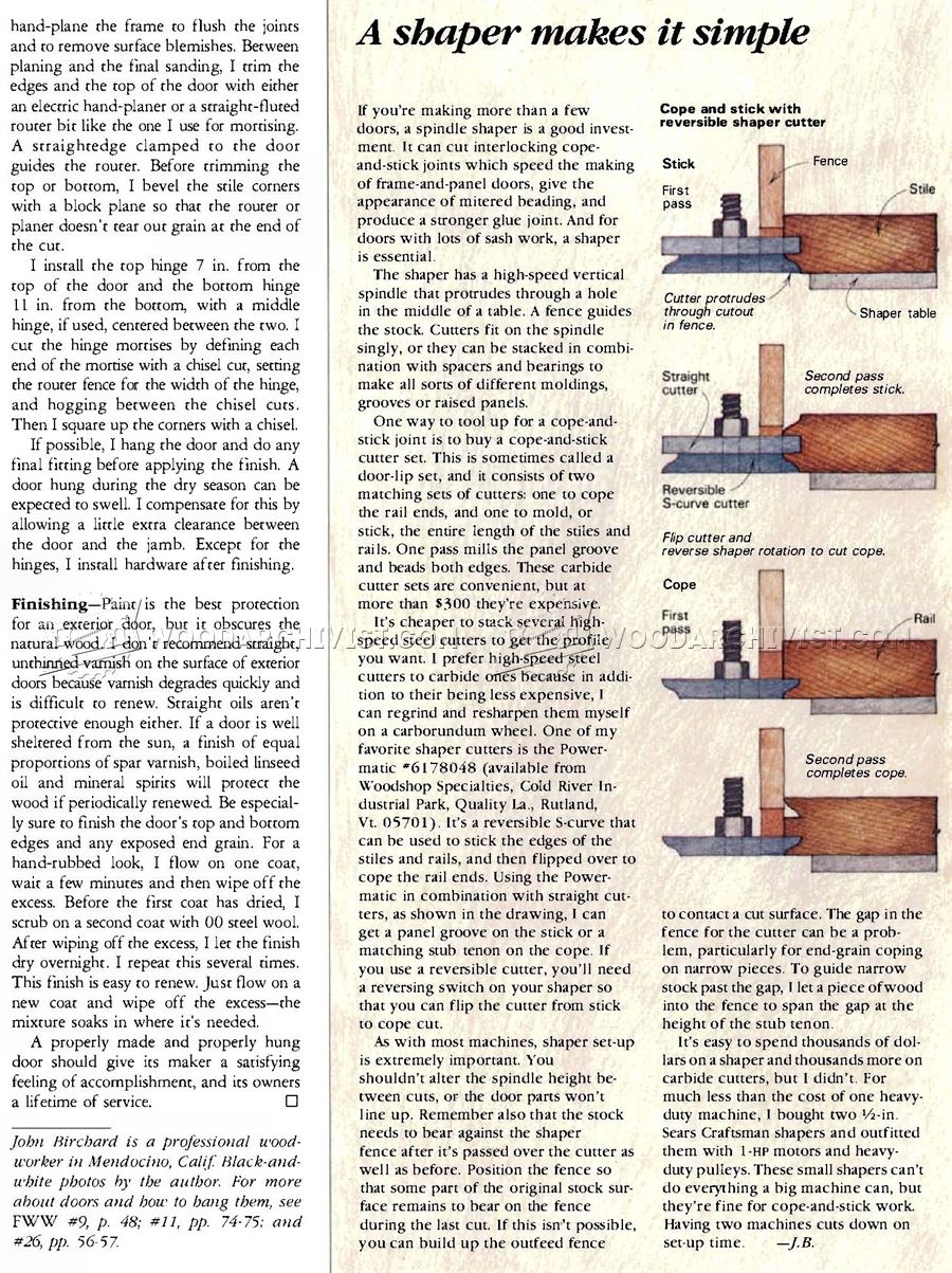 Building Doors